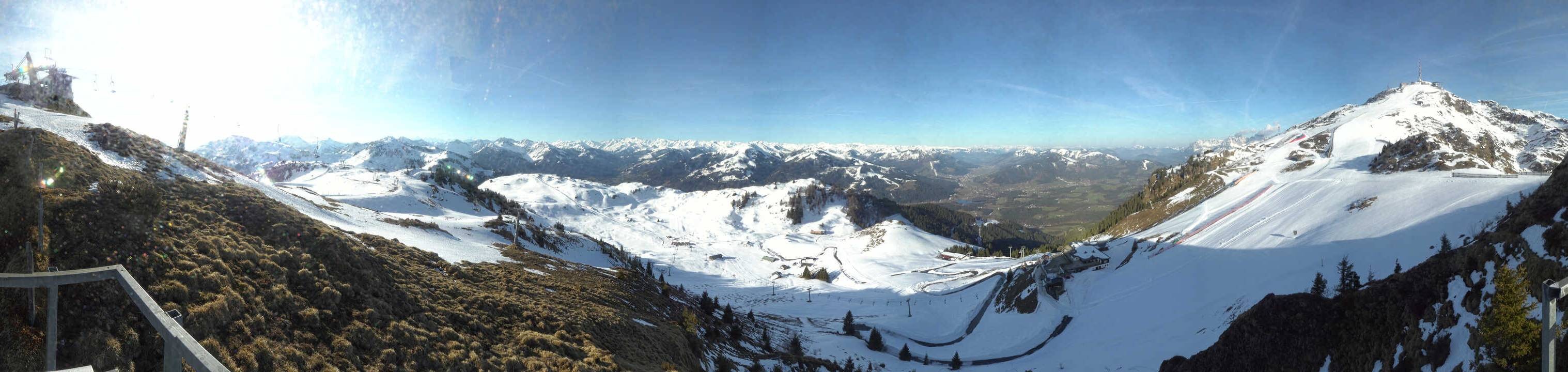 Archiv Foto Webcam Blick vom Kitzbüheler Hornköpfl