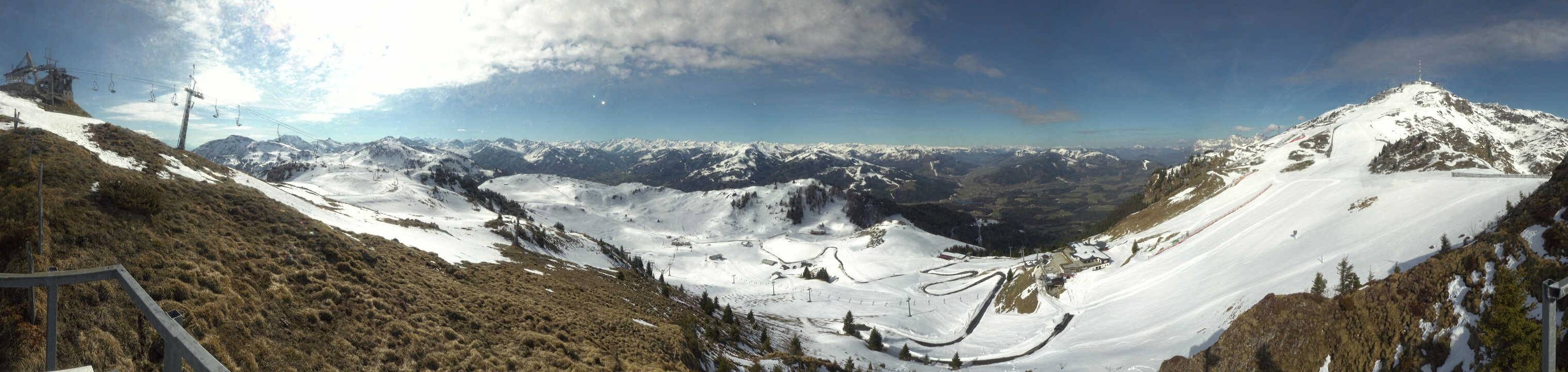 Archiv Foto Webcam Blick vom Kitzbüheler Hornköpfl