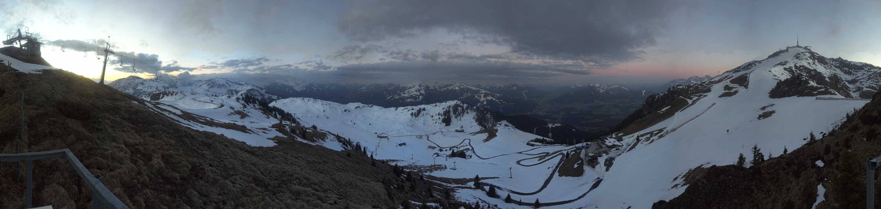 Archived image Webcam Kitzbüheler Hornköpfl - Tyrol
