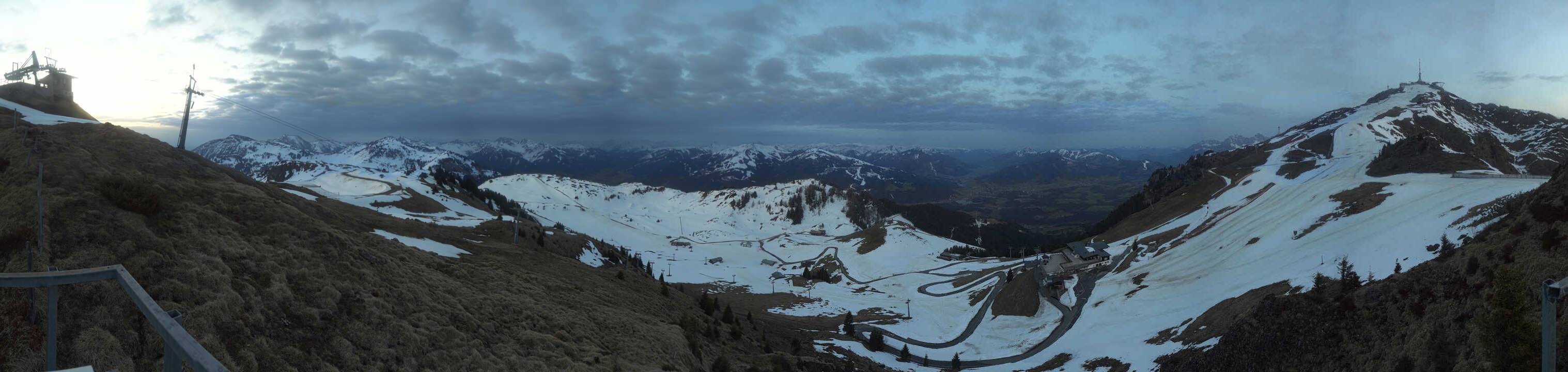 Archived image Webcam Kitzbüheler Hornköpfl - Tyrol