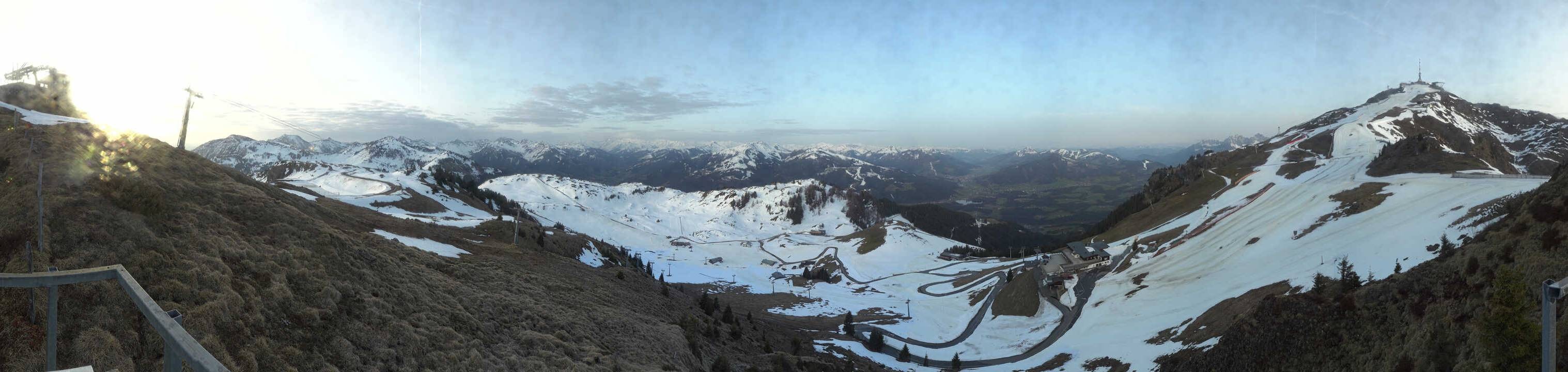 Archived image Webcam Kitzbüheler Hornköpfl - Tyrol