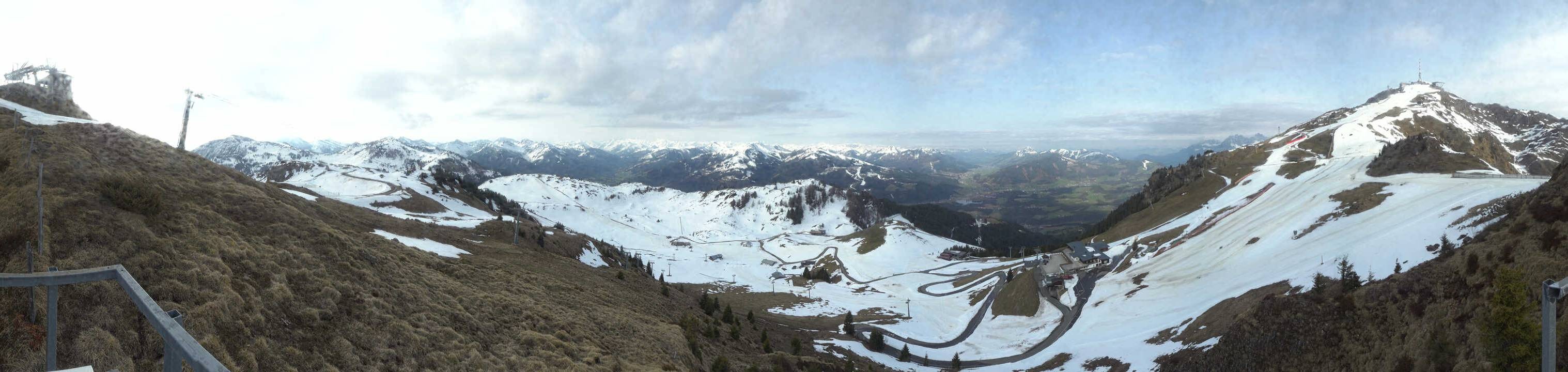 Archived image Webcam Kitzbüheler Hornköpfl - Tyrol