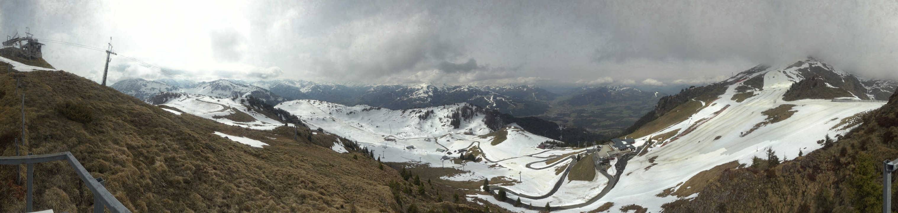 Archived image Webcam Kitzbüheler Hornköpfl - Tyrol