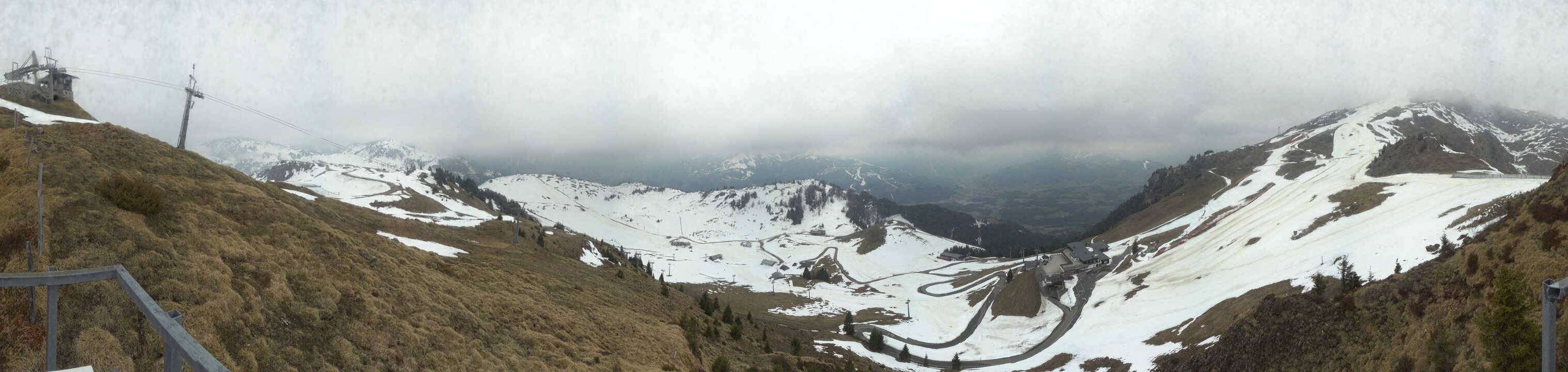 Archived image Webcam Kitzbüheler Hornköpfl - Tyrol