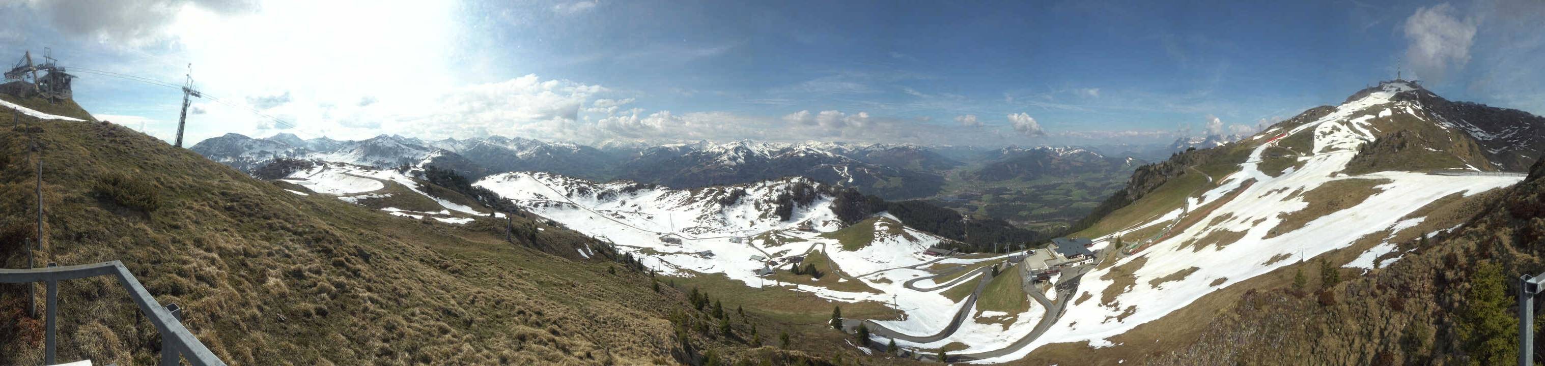 Archiv Foto Webcam Blick vom Kitzbüheler Hornköpfl