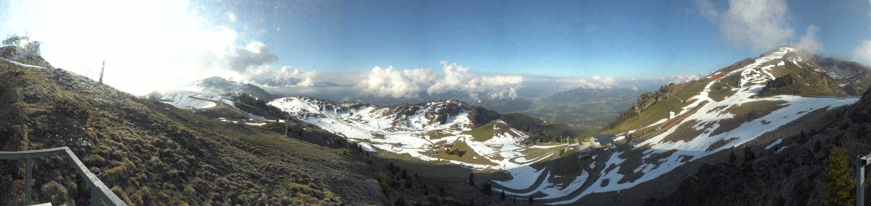 Archiv Foto Webcam Blick vom Kitzbüheler Hornköpfl