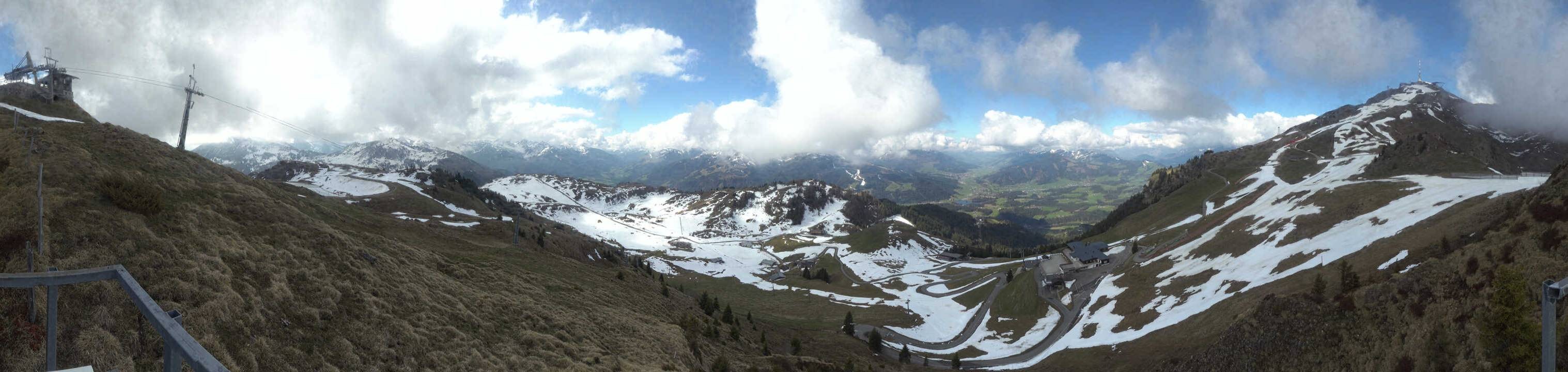 Archiv Foto Webcam Blick vom Kitzbüheler Hornköpfl