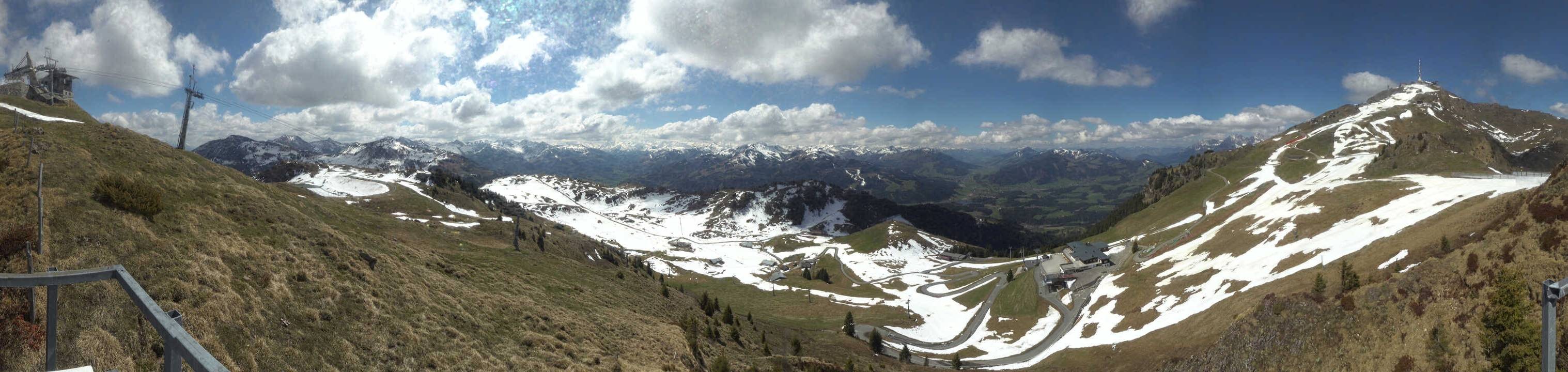 Archiv Foto Webcam Blick vom Kitzbüheler Hornköpfl