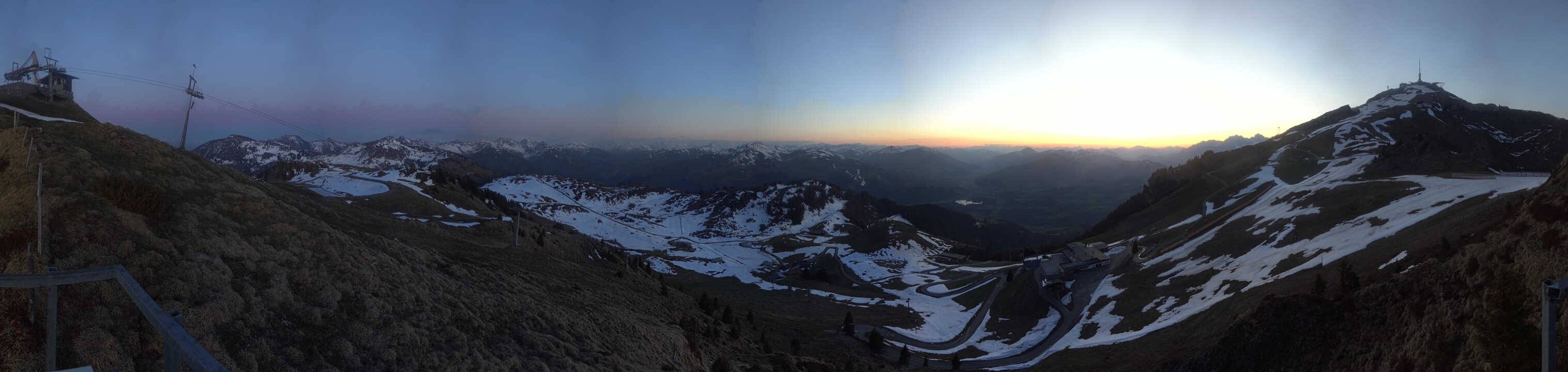 Archiv Foto Webcam Blick vom Kitzbüheler Hornköpfl