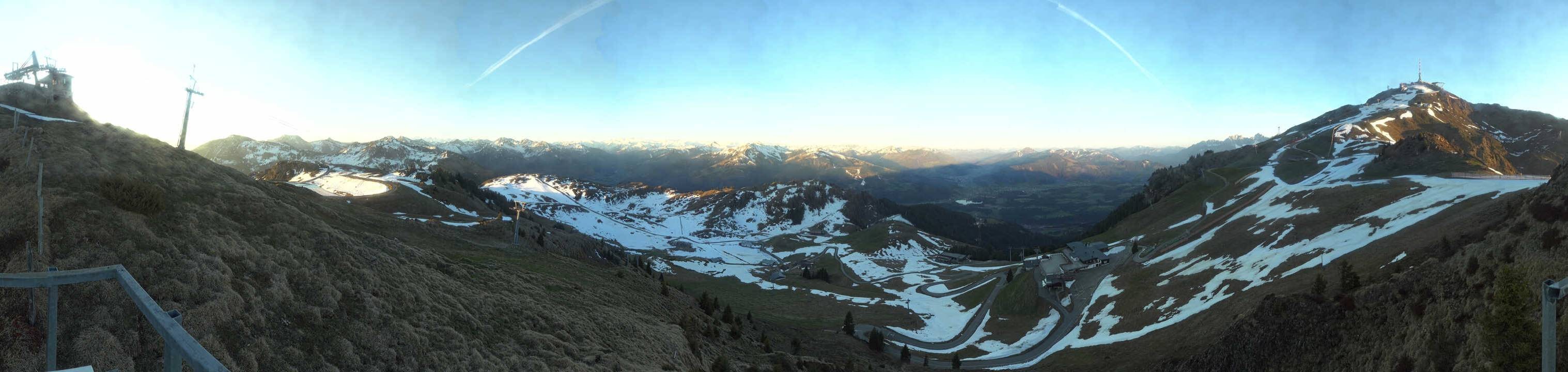 Archiv Foto Webcam Blick vom Kitzbüheler Hornköpfl