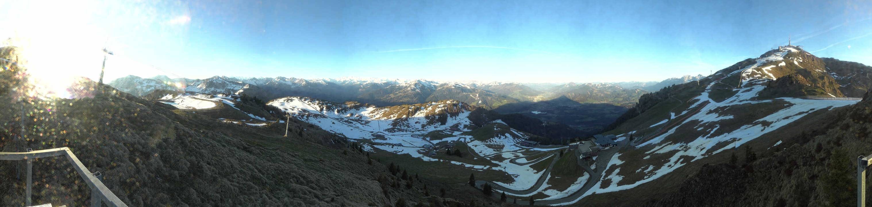 Archiv Foto Webcam Blick vom Kitzbüheler Hornköpfl