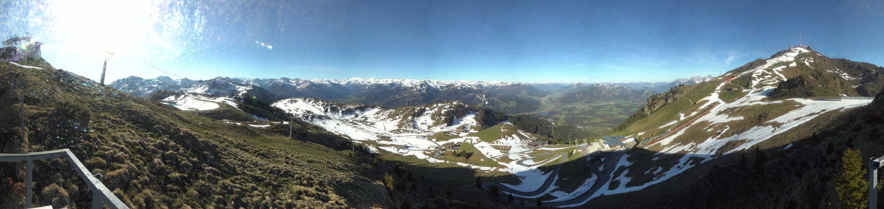 Archiv Foto Webcam Blick vom Kitzbüheler Hornköpfl