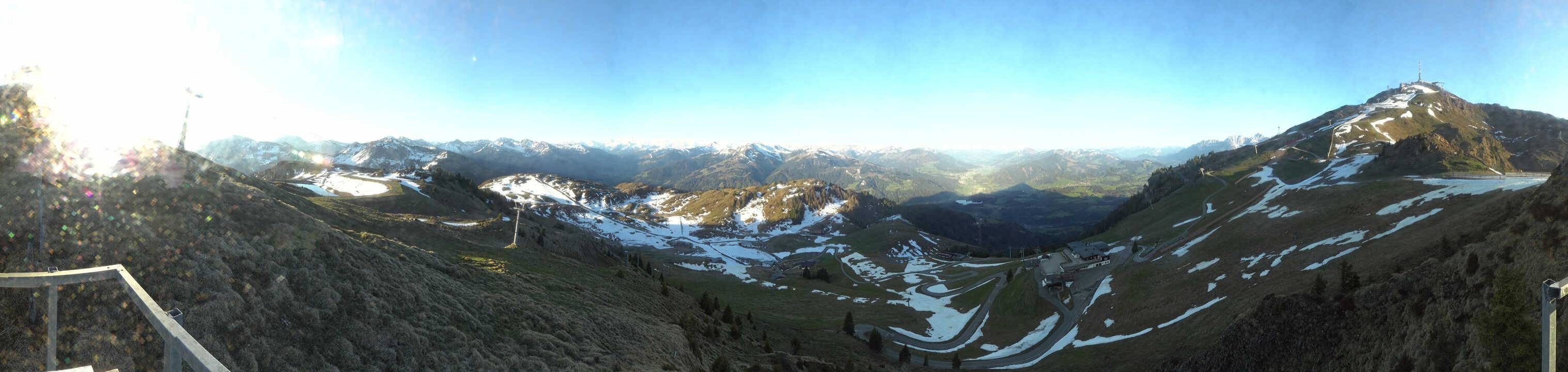 Archived image Webcam Kitzbüheler Hornköpfl - Tyrol