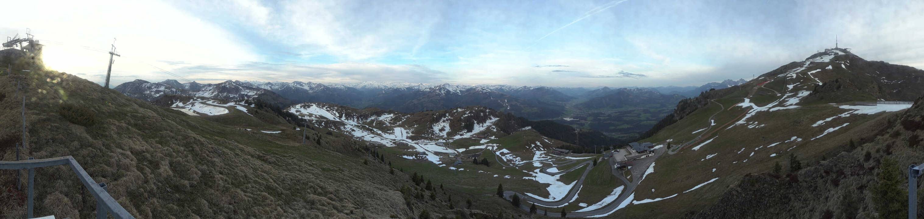 Archived image Webcam Kitzbüheler Hornköpfl - Tyrol