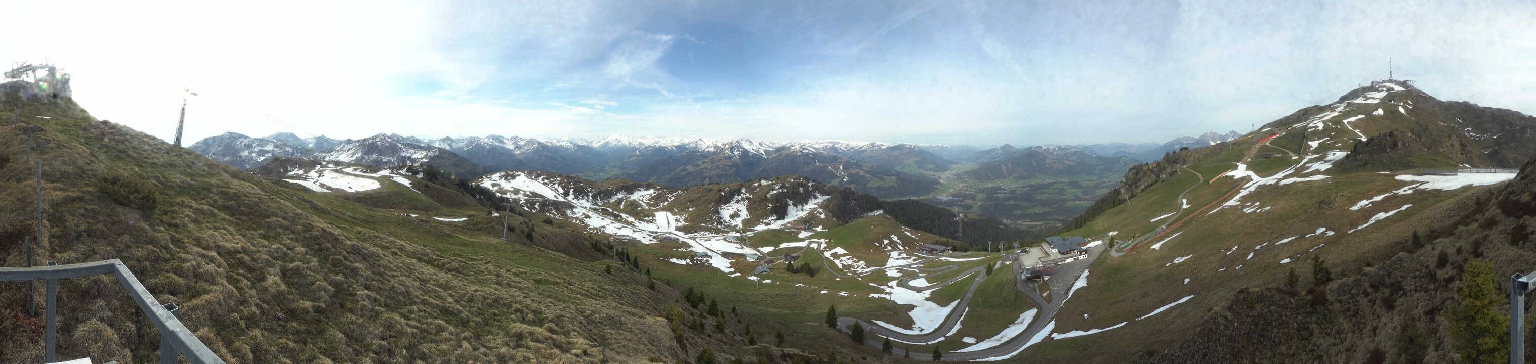 Archived image Webcam Kitzbüheler Hornköpfl - Tyrol