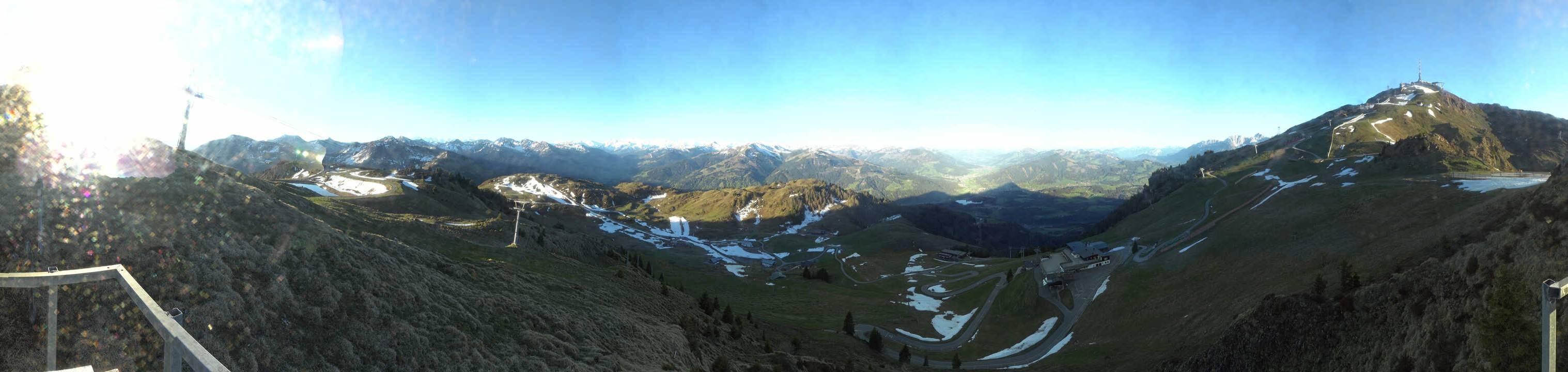 Archiv Foto Webcam Blick vom Kitzbüheler Hornköpfl