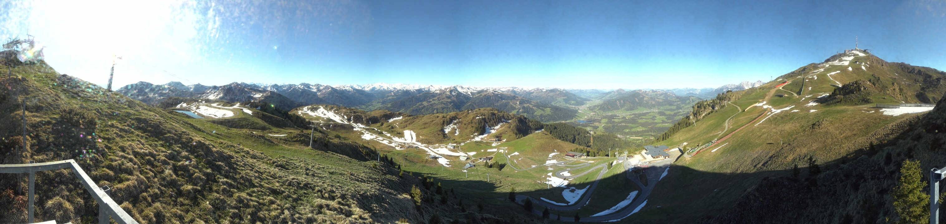 Archiv Foto Webcam Blick vom Kitzbüheler Hornköpfl