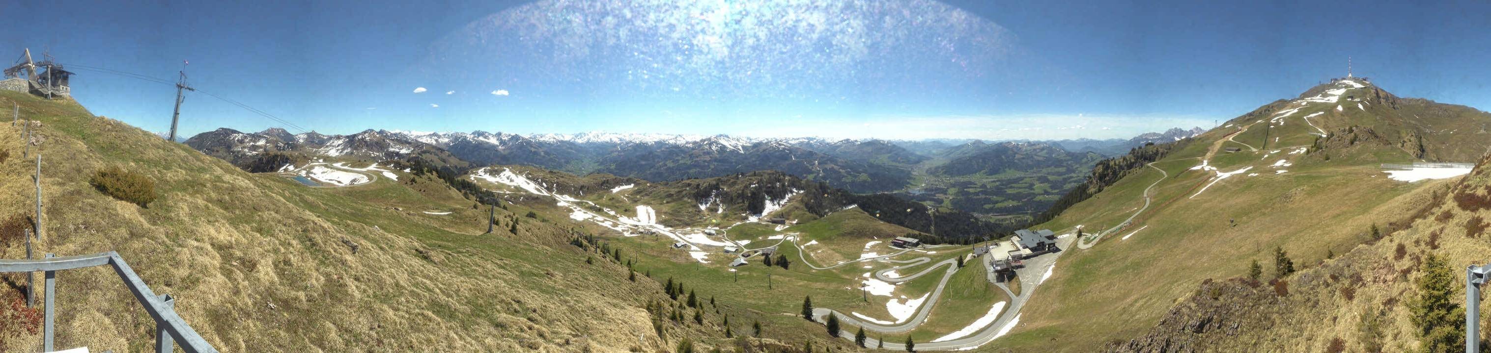 Archiv Foto Webcam Blick vom Kitzbüheler Hornköpfl