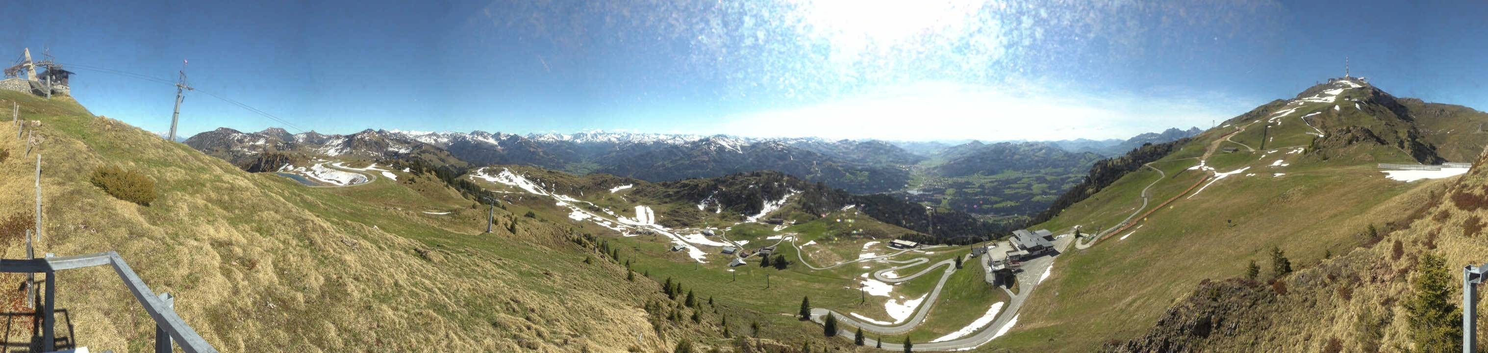 Archiv Foto Webcam Blick vom Kitzbüheler Hornköpfl