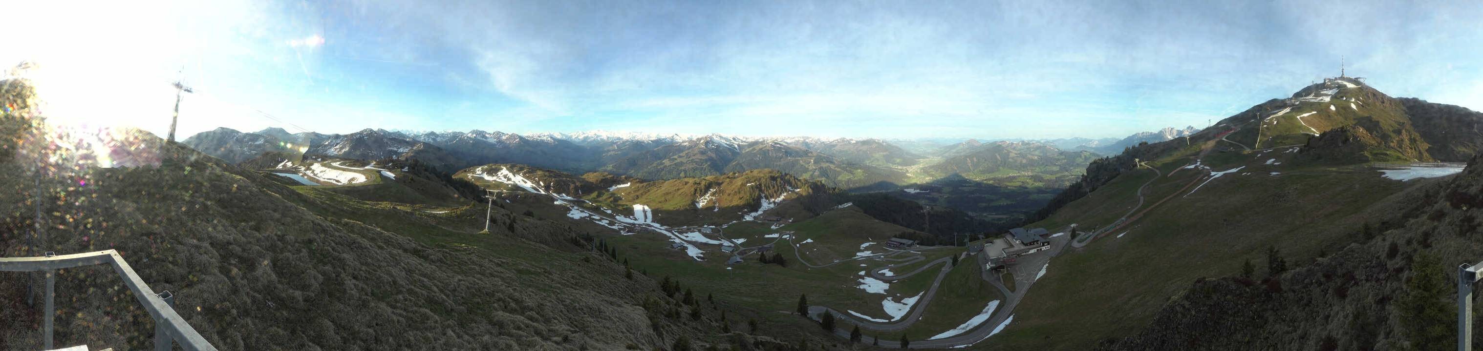Archiv Foto Webcam Blick vom Kitzbüheler Hornköpfl