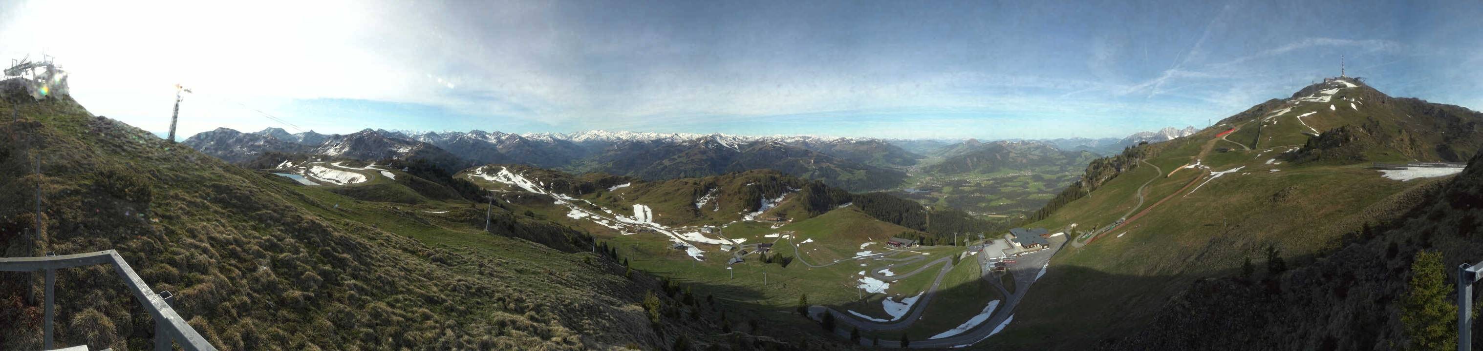 Archiv Foto Webcam Blick vom Kitzbüheler Hornköpfl