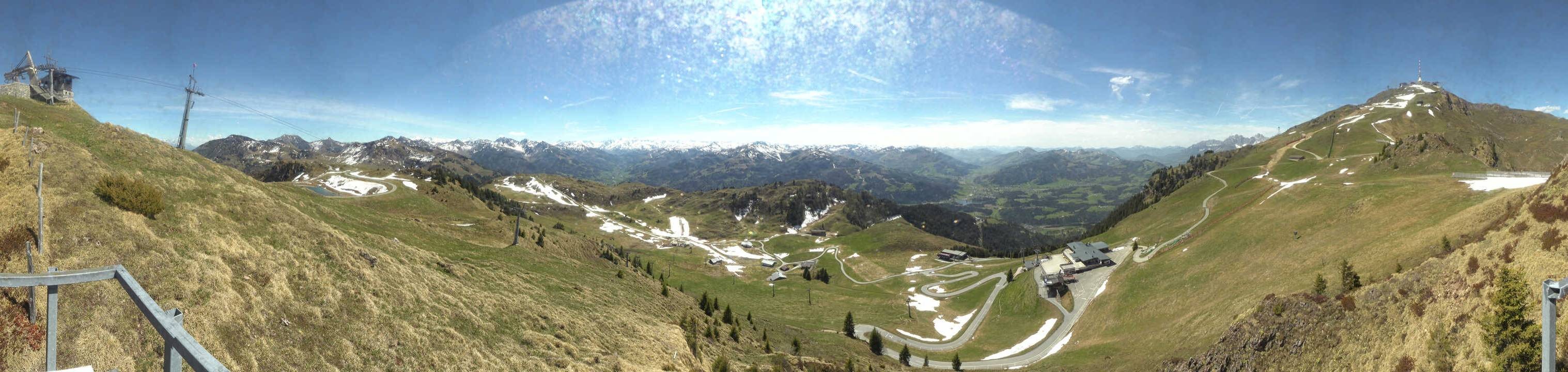Archiv Foto Webcam Blick vom Kitzbüheler Hornköpfl