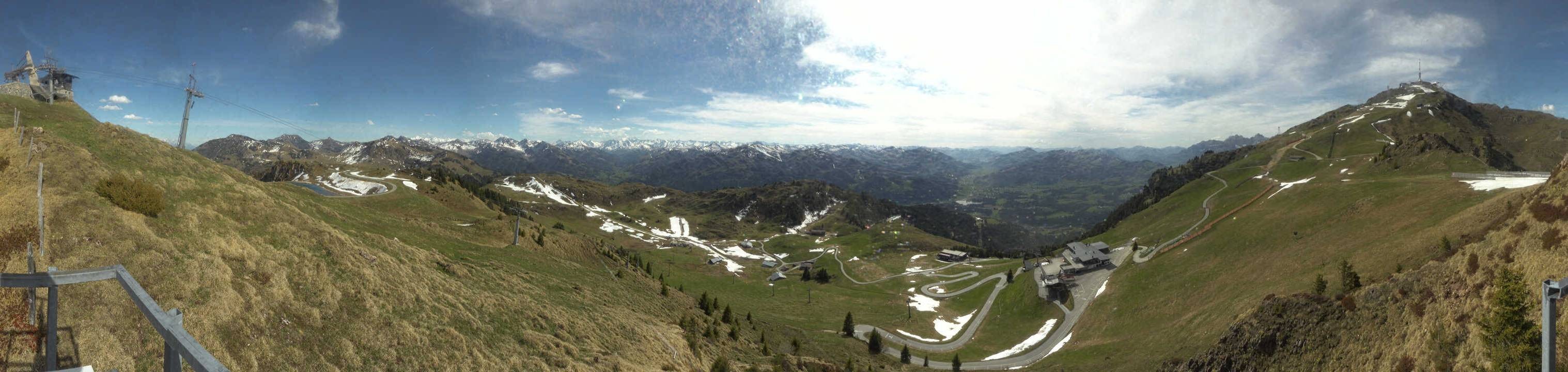 Archiv Foto Webcam Blick vom Kitzbüheler Hornköpfl