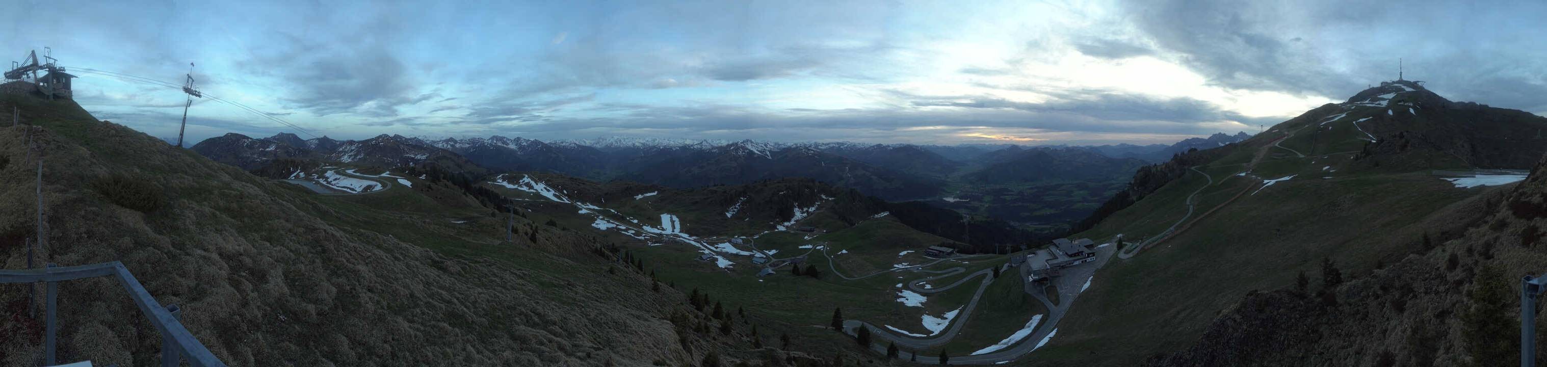 Archived image Webcam Kitzbüheler Hornköpfl - Tyrol
