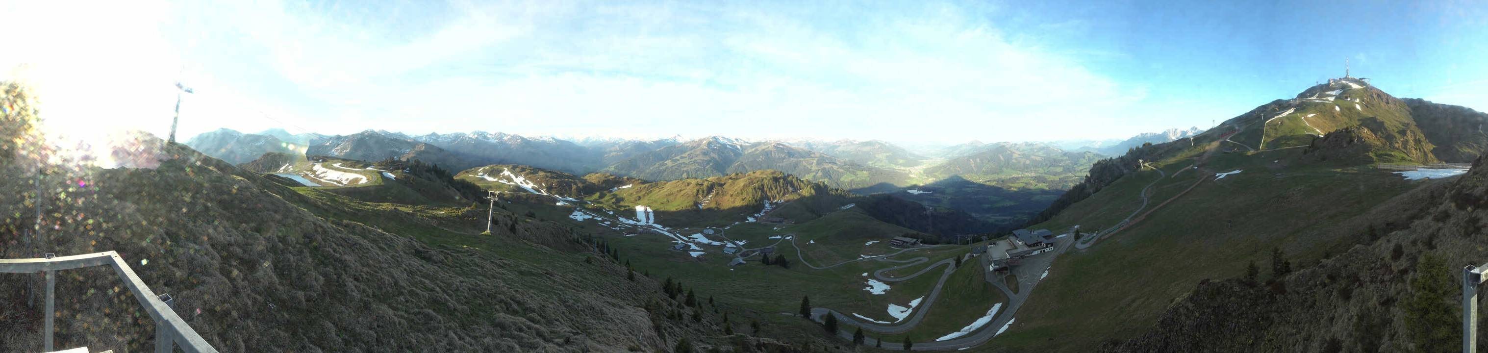Archived image Webcam Kitzbüheler Hornköpfl - Tyrol
