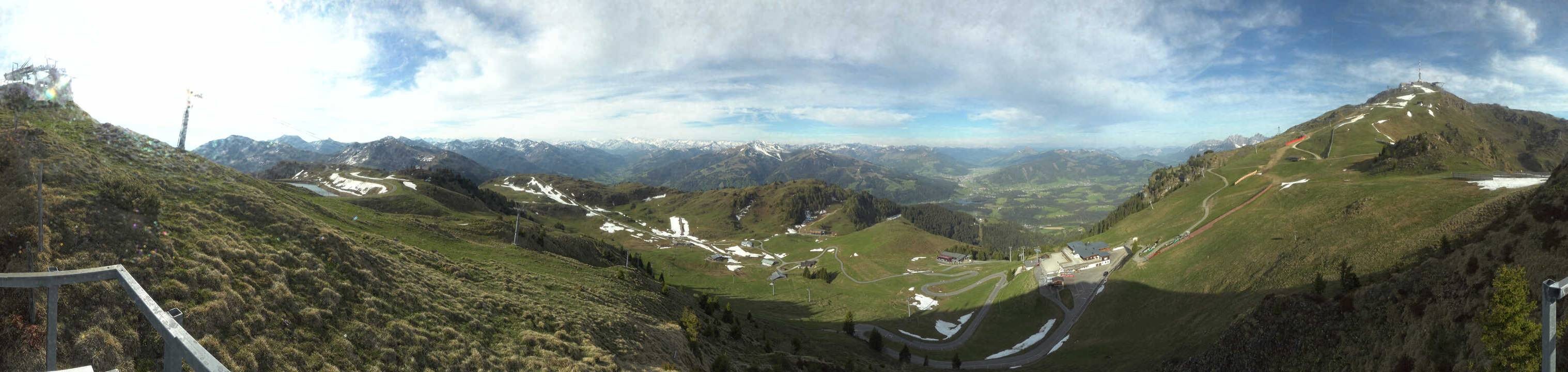 Archived image Webcam Kitzbüheler Hornköpfl - Tyrol