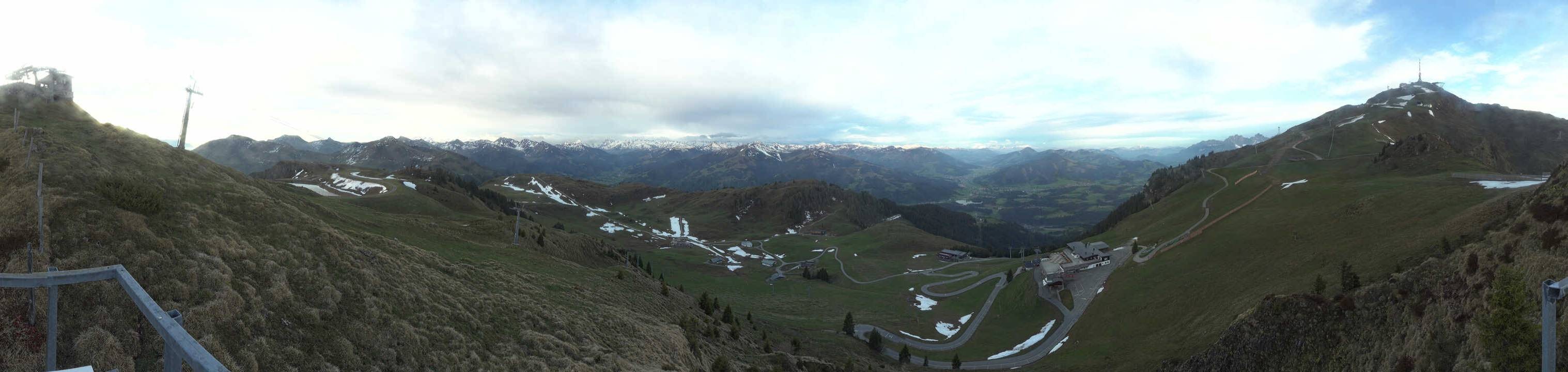 Archiv Foto Webcam Blick vom Kitzbüheler Hornköpfl