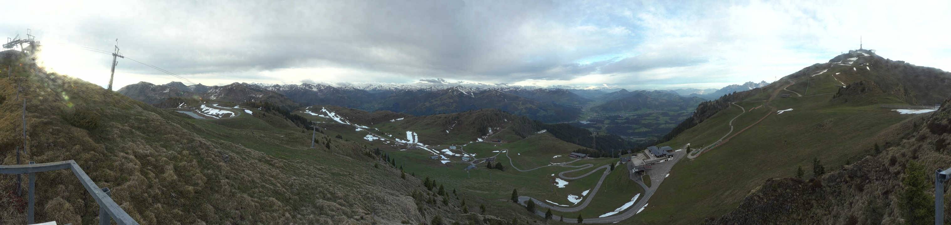 Archiv Foto Webcam Blick vom Kitzbüheler Hornköpfl