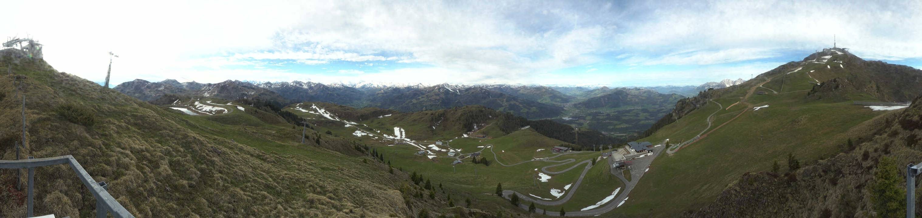 Archiv Foto Webcam Blick vom Kitzbüheler Hornköpfl