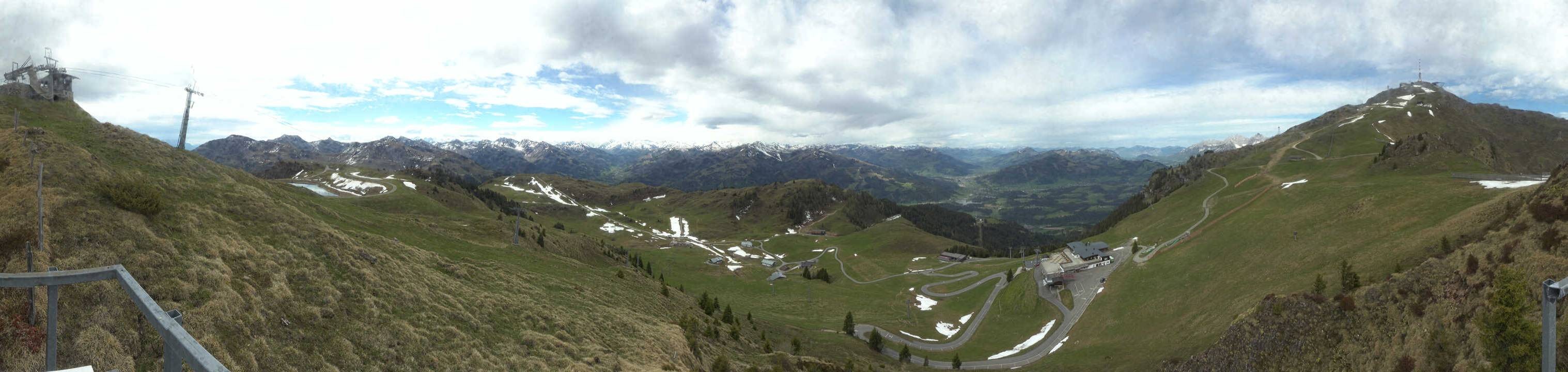 Archived image Webcam Kitzbüheler Hornköpfl - Tyrol