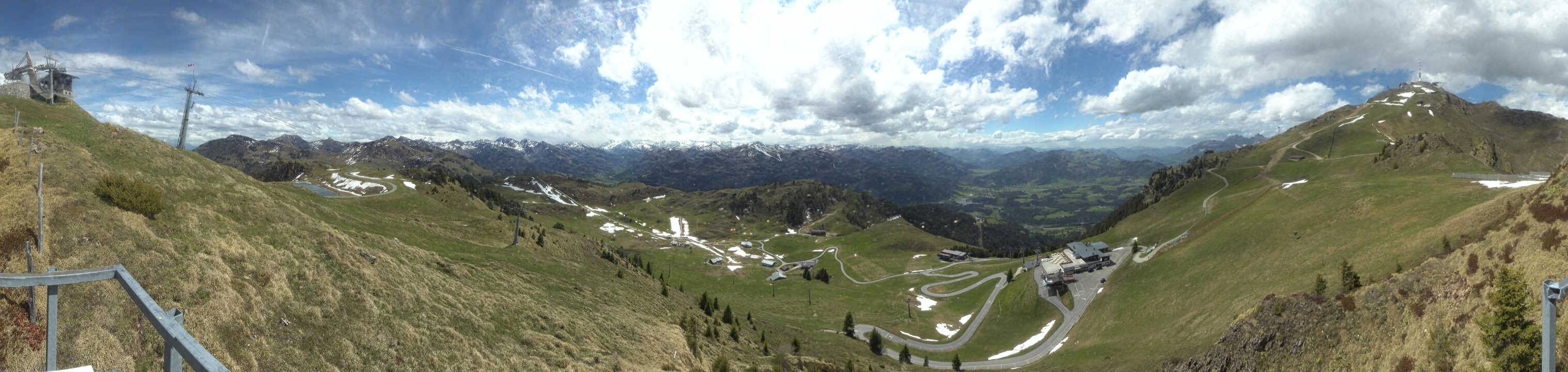 Archived image Webcam Kitzbüheler Hornköpfl - Tyrol