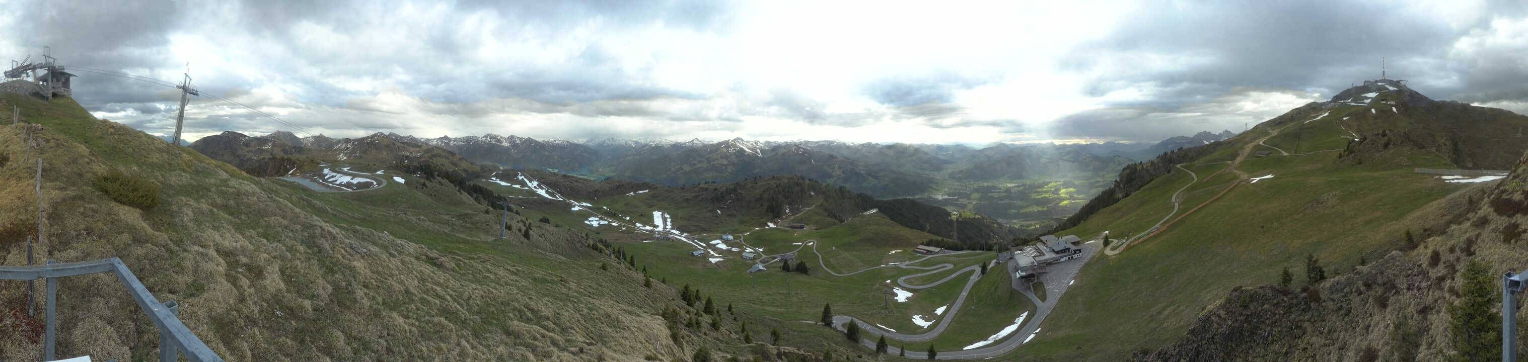 Archived image Webcam Kitzbüheler Hornköpfl - Tyrol