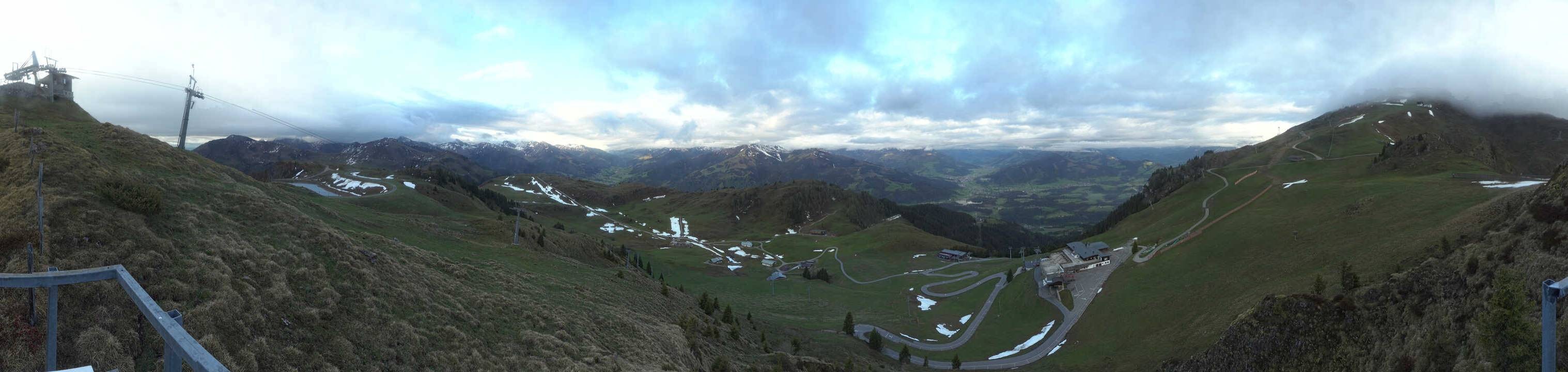 Archived image Webcam Kitzbüheler Hornköpfl - Tyrol