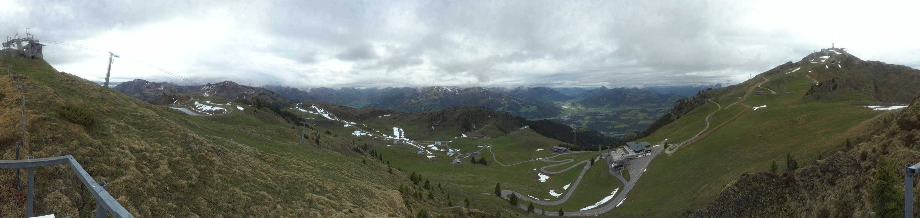 Archived image Webcam Kitzbüheler Hornköpfl - Tyrol