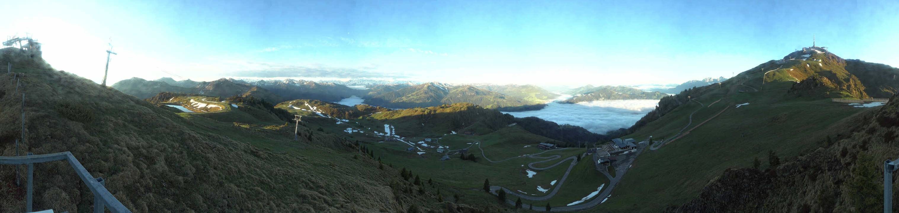 Archiv Foto Webcam Blick vom Kitzbüheler Hornköpfl