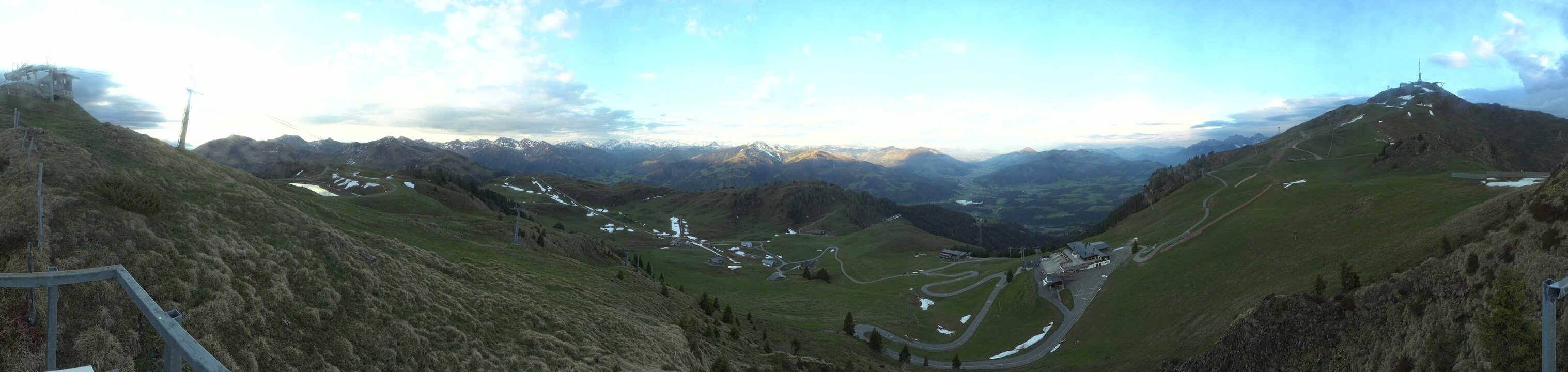 Archiv Foto Webcam Blick vom Kitzbüheler Hornköpfl