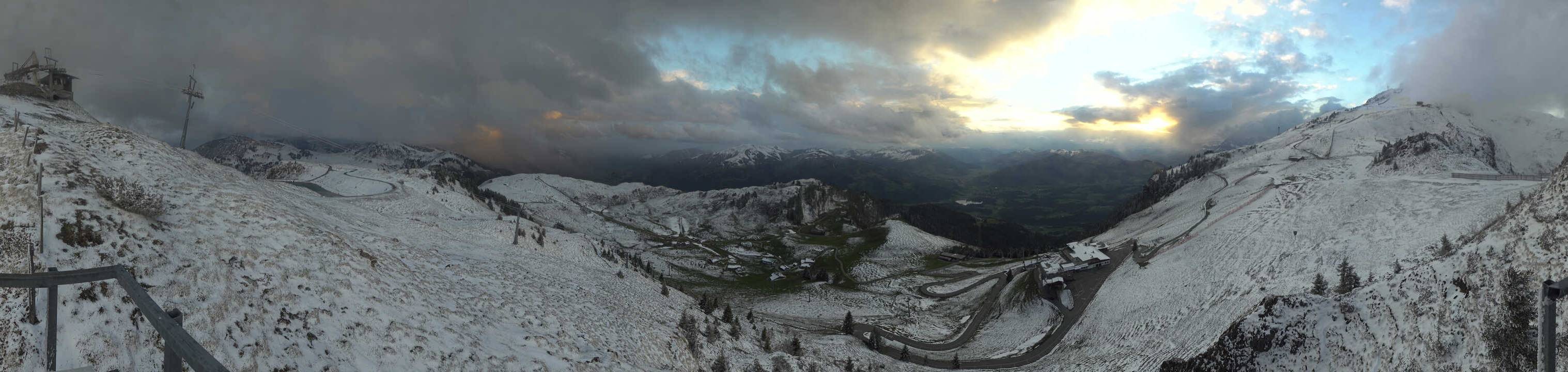 Archived image Webcam Kitzbüheler Hornköpfl - Tyrol