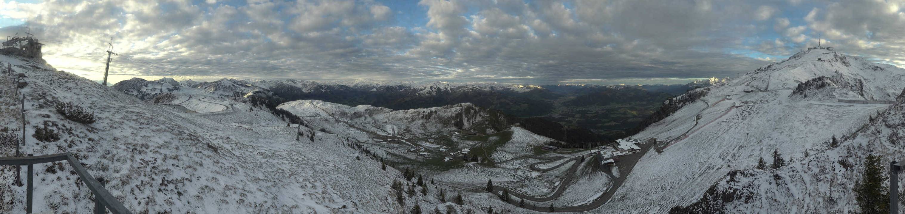 Archiv Foto Webcam Blick vom Kitzbüheler Hornköpfl