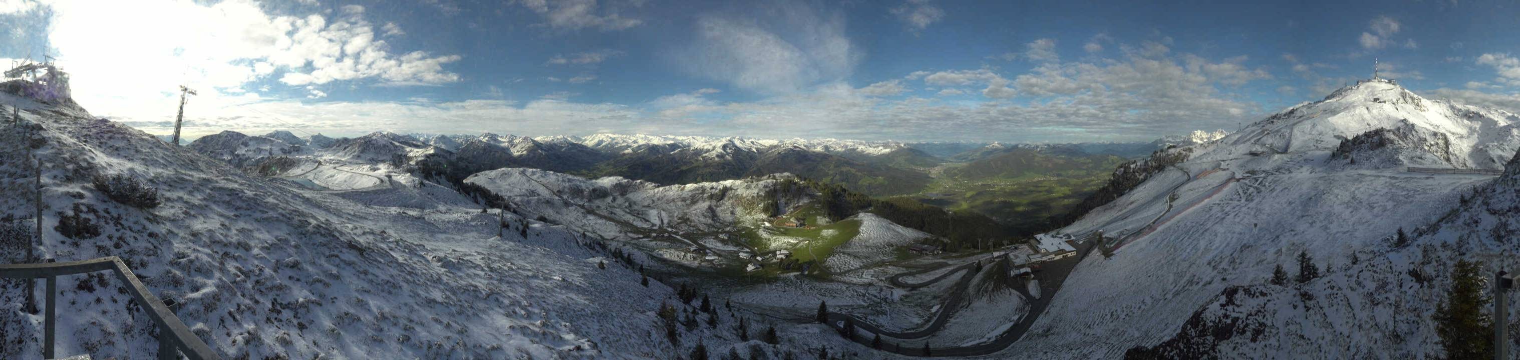 Archiv Foto Webcam Blick vom Kitzbüheler Hornköpfl