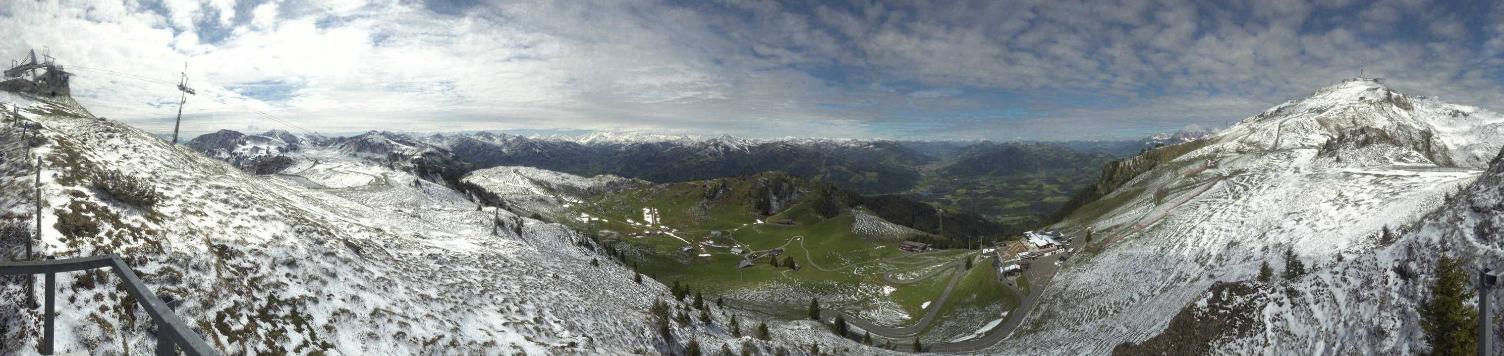 Archiv Foto Webcam Blick vom Kitzbüheler Hornköpfl