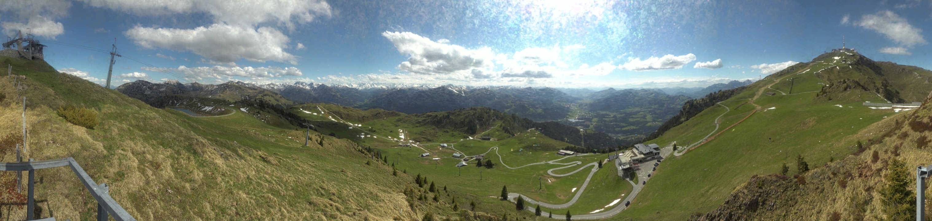 Archiv Foto Webcam Blick vom Kitzbüheler Hornköpfl