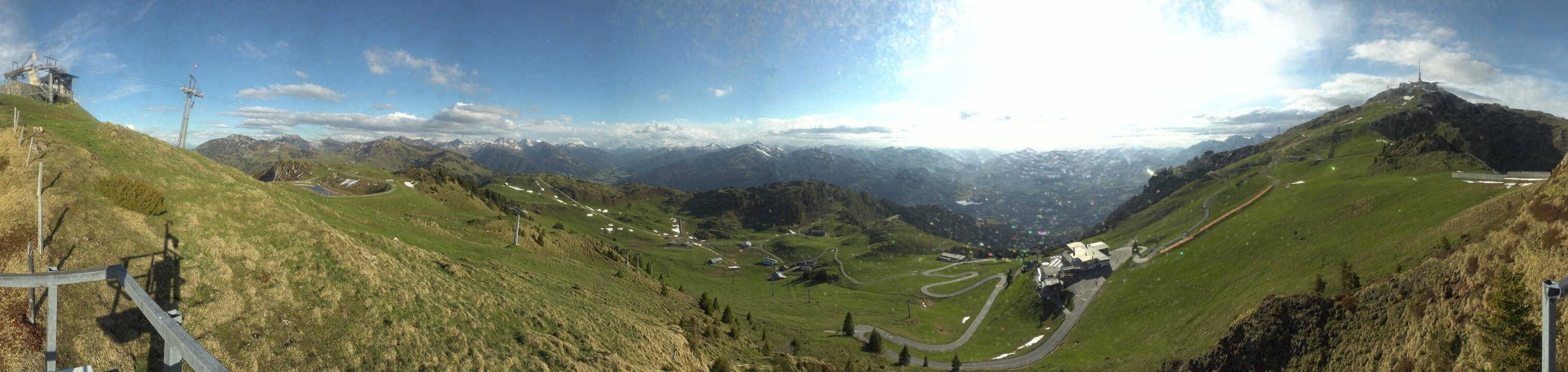Archiv Foto Webcam Blick vom Kitzbüheler Hornköpfl