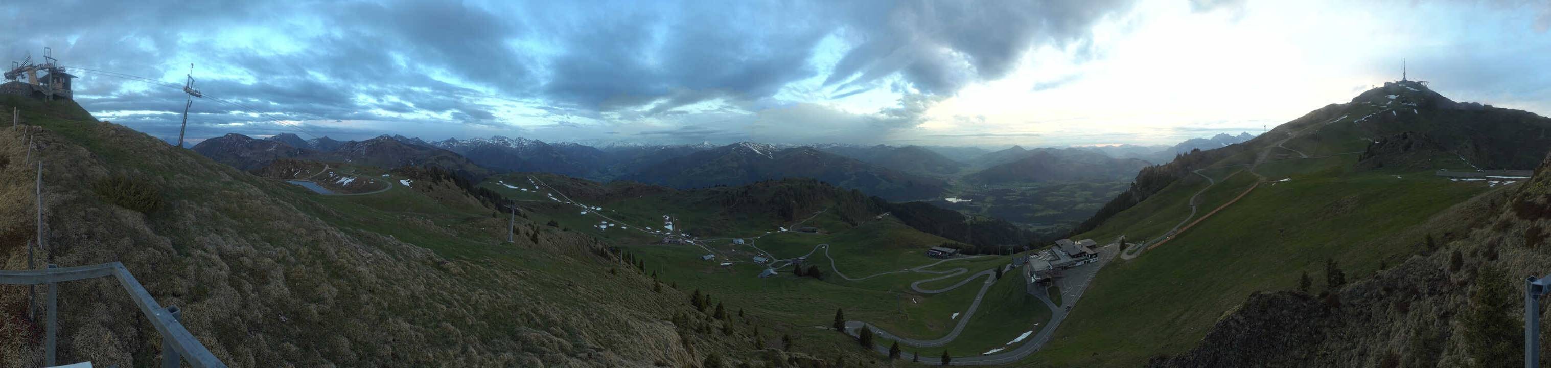 Archiv Foto Webcam Blick vom Kitzbüheler Hornköpfl
