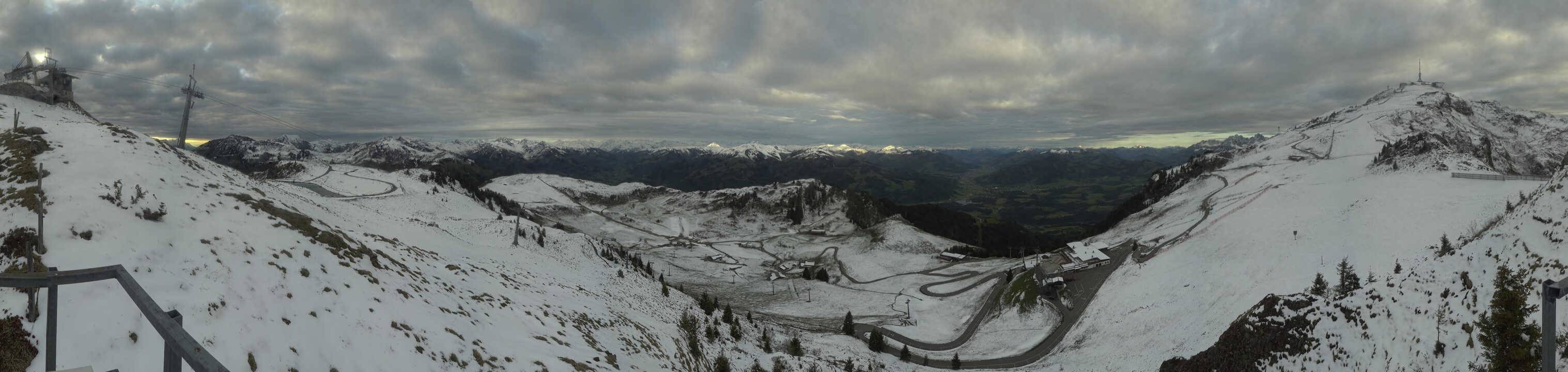 Archiv Foto Webcam Blick vom Kitzbüheler Hornköpfl