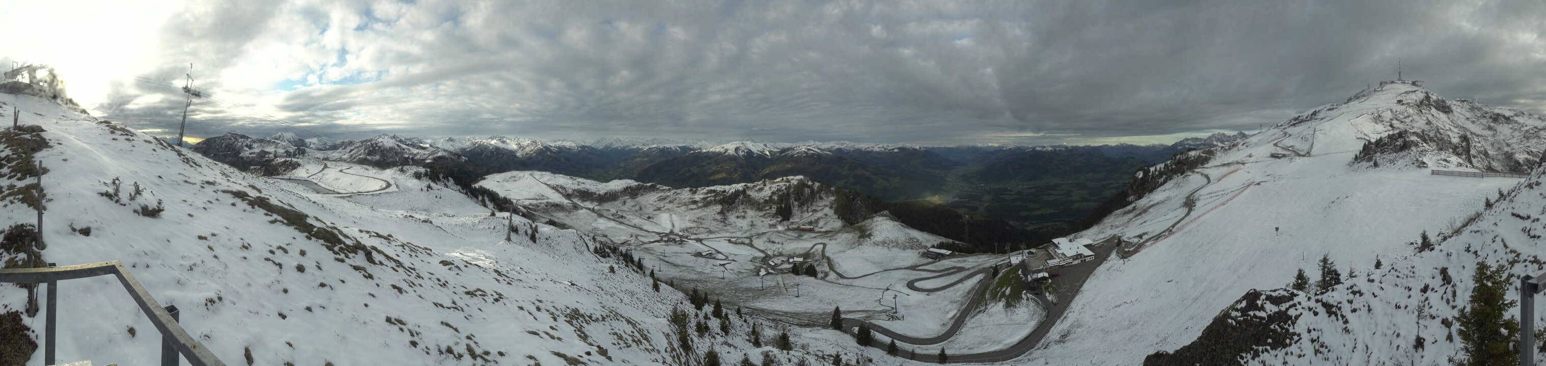 Archiv Foto Webcam Blick vom Kitzbüheler Hornköpfl