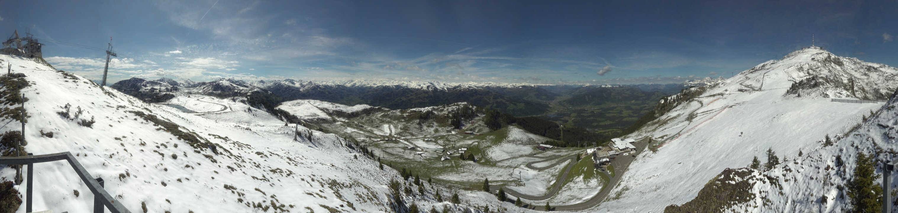 Archiv Foto Webcam Blick vom Kitzbüheler Hornköpfl